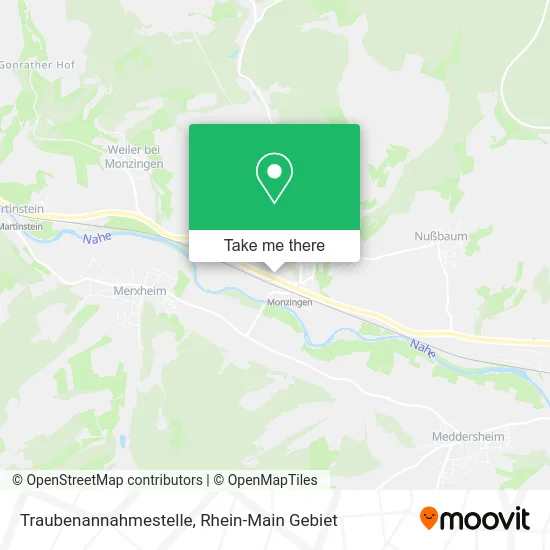 Карта Traubenannahmestelle