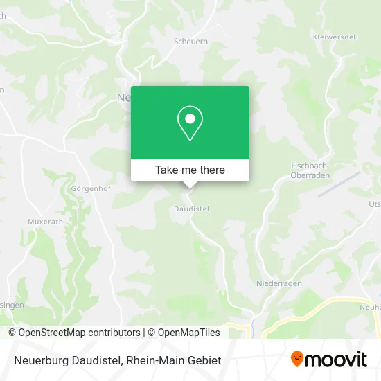 Карта Neuerburg Daudistel