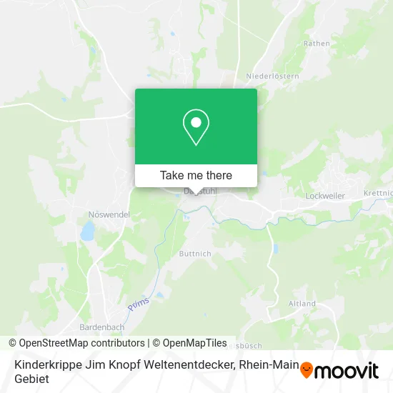 Карта Kinderkrippe Jim Knopf Weltenentdecker