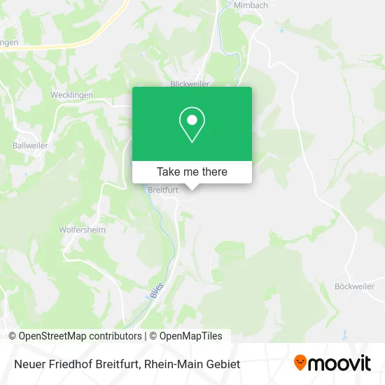 Карта Neuer Friedhof Breitfurt