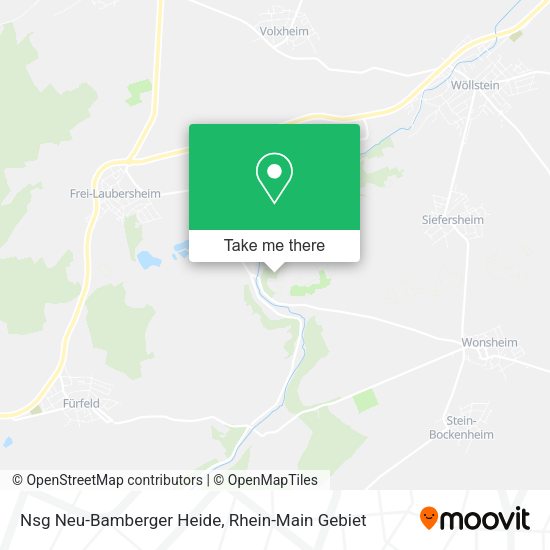 Карта Nsg Neu-Bamberger Heide