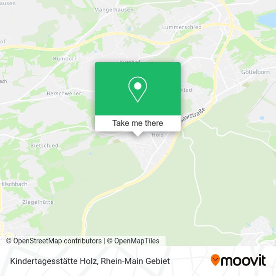 Карта Kindertagesstätte Holz