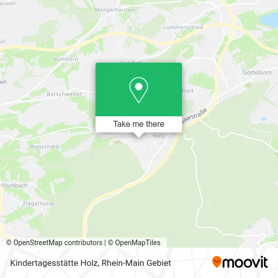 Карта Kindertagesstätte Holz