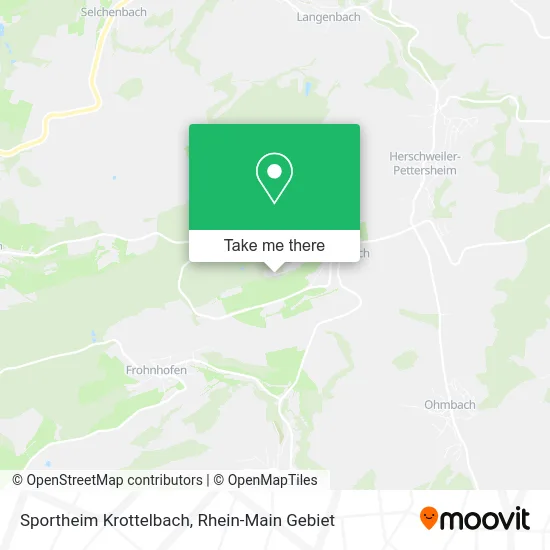 Карта Sportheim Krottelbach