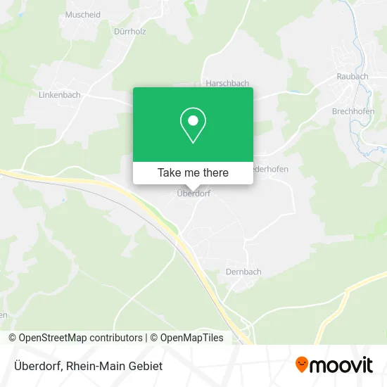 Карта Überdorf