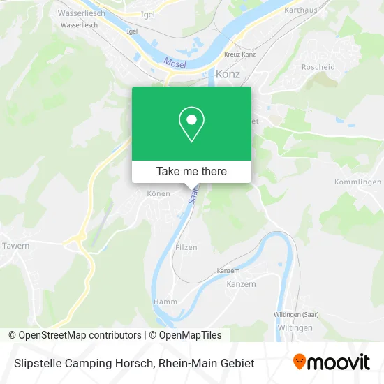 Карта Slipstelle Camping Horsch