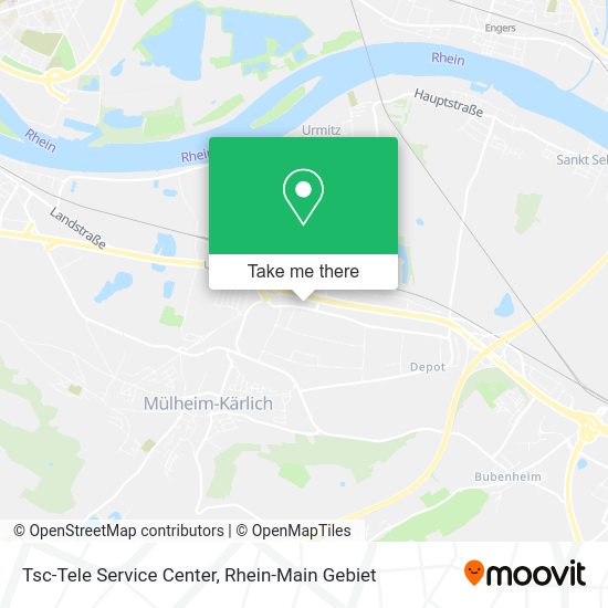 Карта Tsc-Tele Service Center