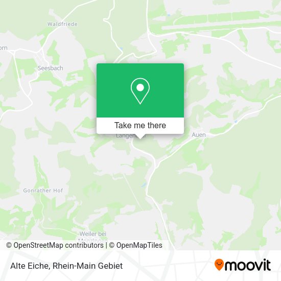 Карта Alte Eiche