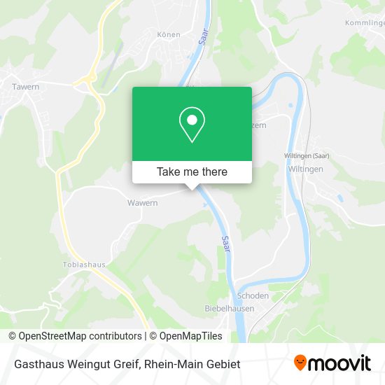 Карта Gasthaus Weingut Greif