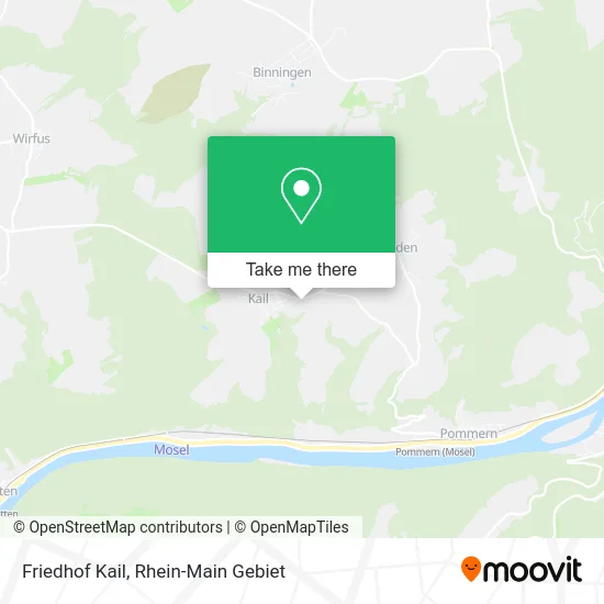 Карта Friedhof Kail