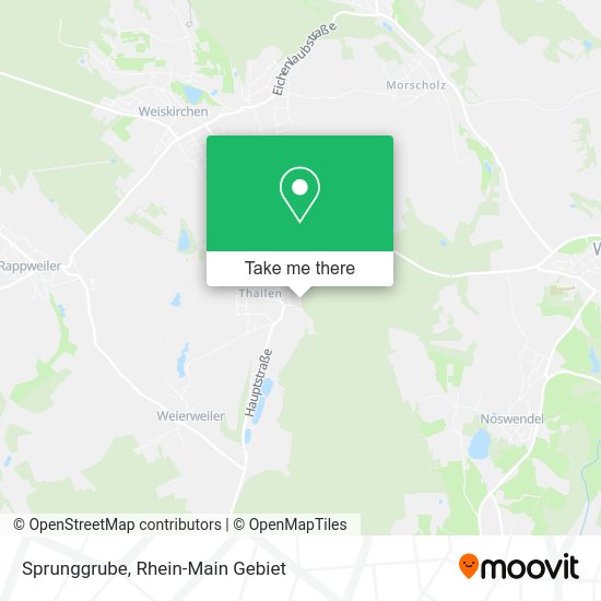 Карта Sprunggrube