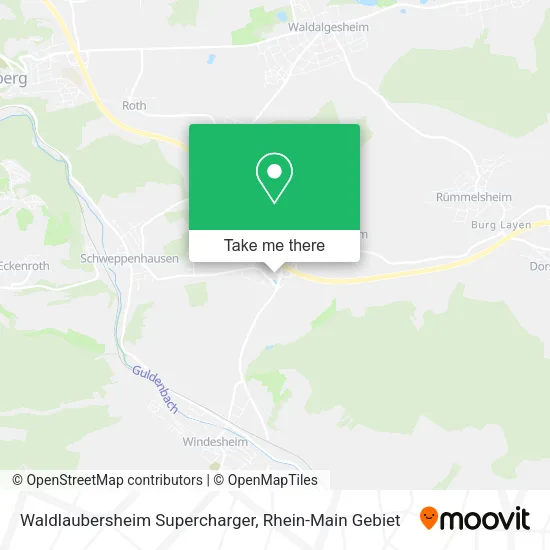 Карта Waldlaubersheim Supercharger