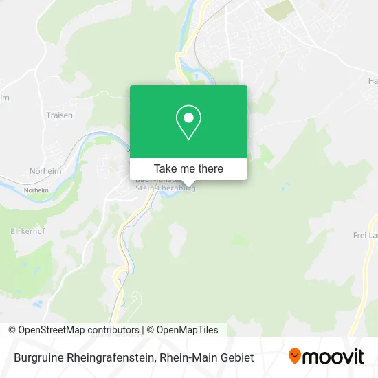 Карта Burgruine Rheingrafenstein