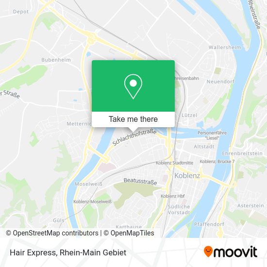 Карта Hair Express