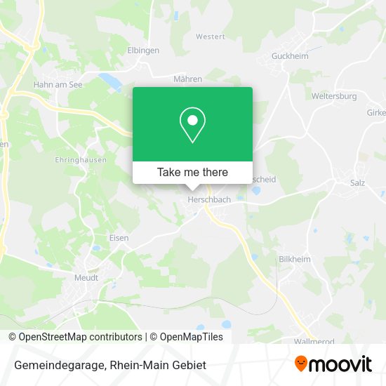 Карта Gemeindegarage