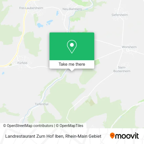 Карта Landrestaurant Zum Hof Iben