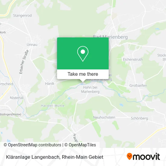 Карта Kläranlage Langenbach