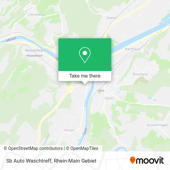 Sb Auto Waschtreff map