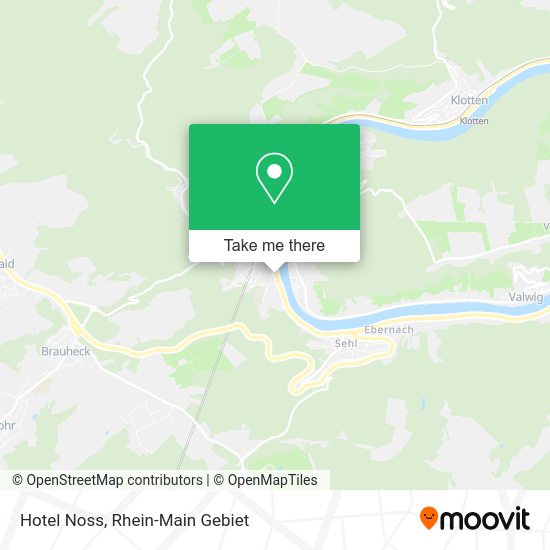 Карта Hotel Noss