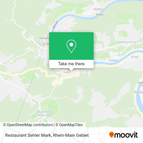 Карта Restaurant Sehler Mark