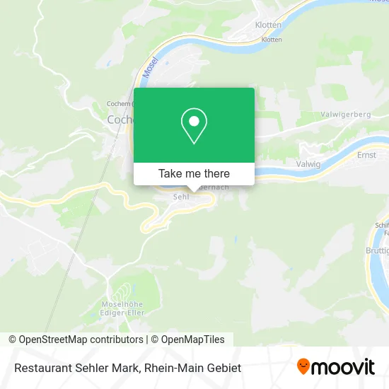Карта Restaurant Sehler Mark