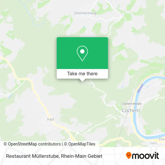 Карта Restaurant Müllerstube