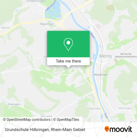 Карта Grundschule Hilbringen
