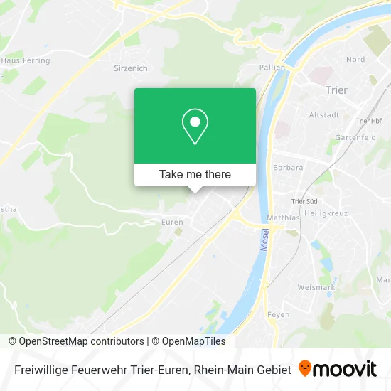 Карта Freiwillige Feuerwehr Trier-Euren