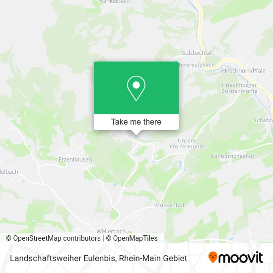 Карта Landschaftsweiher Eulenbis