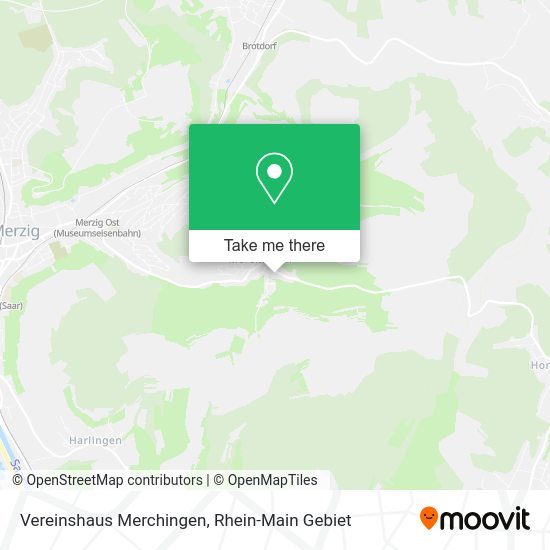 Карта Vereinshaus Merchingen