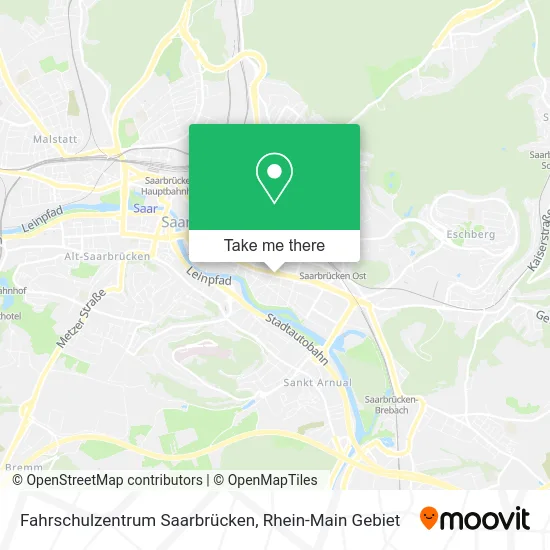 Карта Fahrschulzentrum Saarbrücken