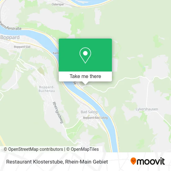 Карта Restaurant Klosterstube