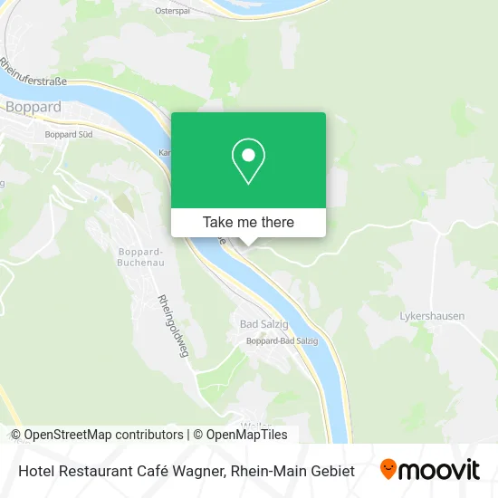 Карта Hotel Restaurant Café Wagner
