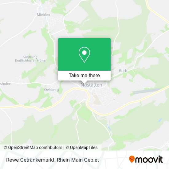 Карта Rewe Getränkemarkt