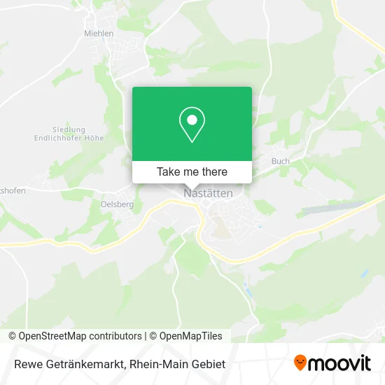 Карта Rewe Getränkemarkt