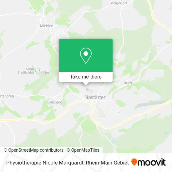 Карта Physiotherapie Nicole Marquardt