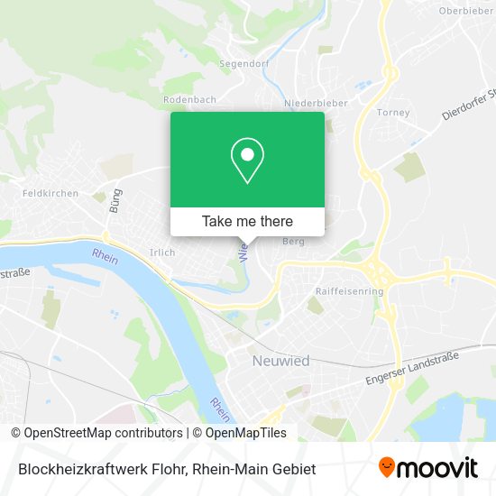 Карта Blockheizkraftwerk Flohr