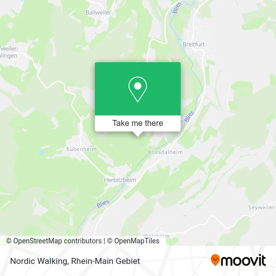 Карта Nordic Walking