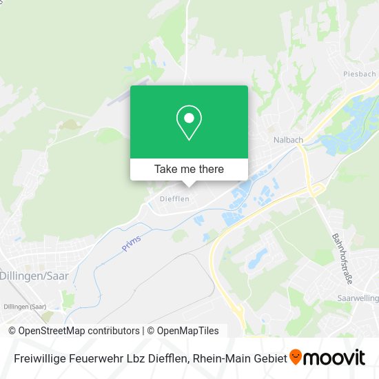 Карта Freiwillige Feuerwehr Lbz Diefflen