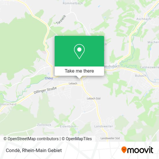 Condè map