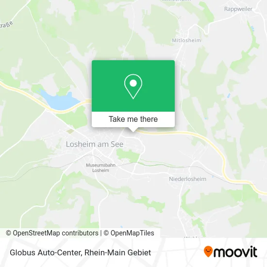 Карта Globus Auto-Center