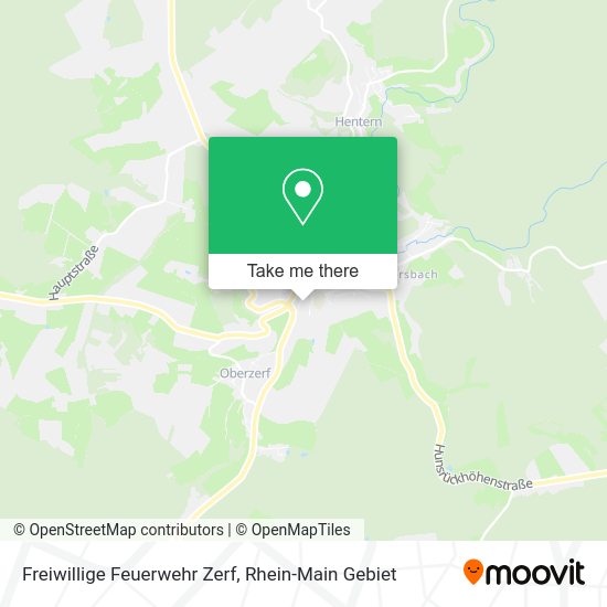 Карта Freiwillige Feuerwehr Zerf