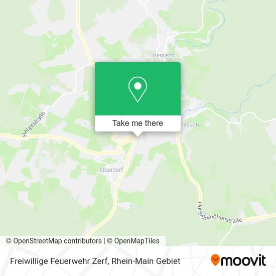 Карта Freiwillige Feuerwehr Zerf