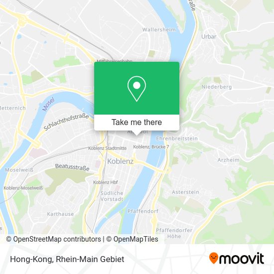 Карта Hong-Kong