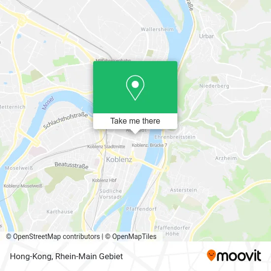 Карта Hong-Kong