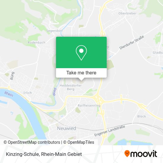 Карта Kinzing-Schule