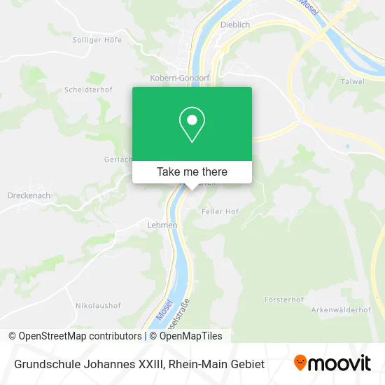 Карта Grundschule Johannes XXIII