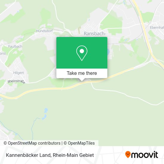 Карта Kannenbäcker Land