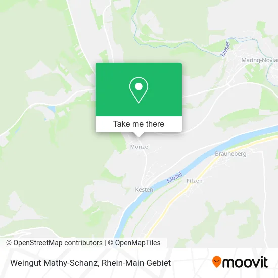 Карта Weingut Mathy-Schanz