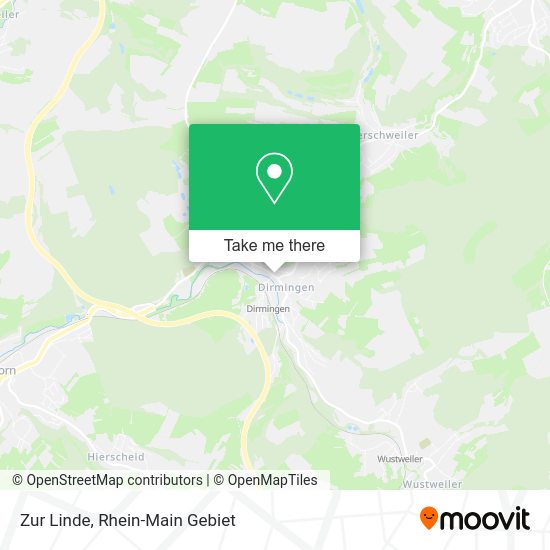 Карта Zur Linde